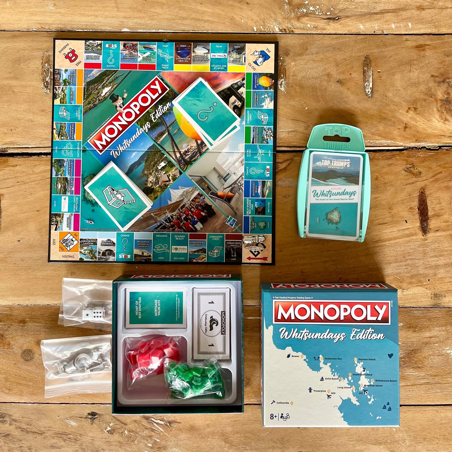 Whitsunday Monopoly Board